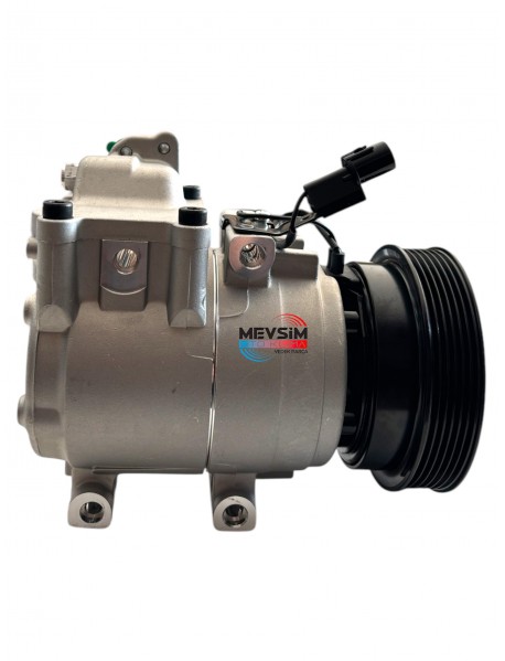 MVSK-1003-9 Kompresör Hyundai Accent - Getz 1.5 CRDI 125mm 6Pk 12v